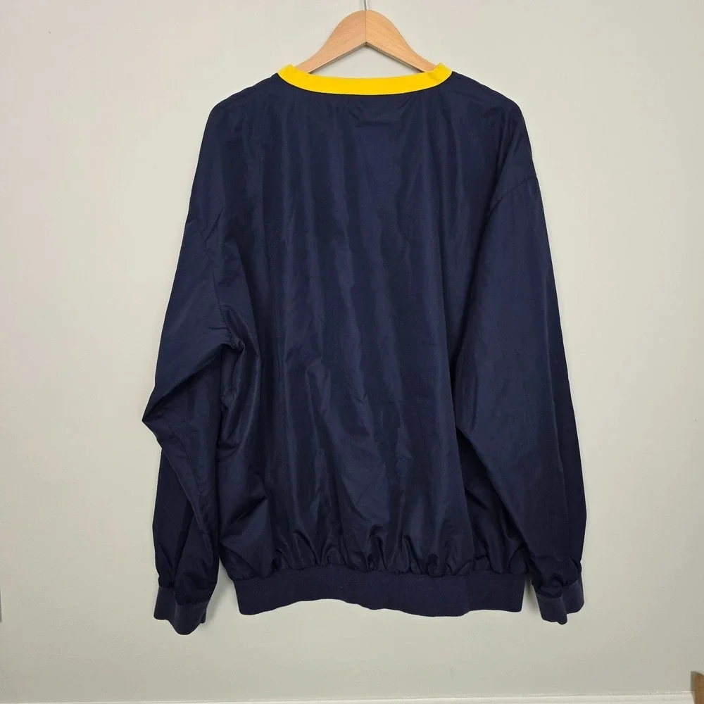 VTG Polo Golf Ralph Lauren Men Windbreaker Jacket Sz XL Blue Old Money Aesthetic